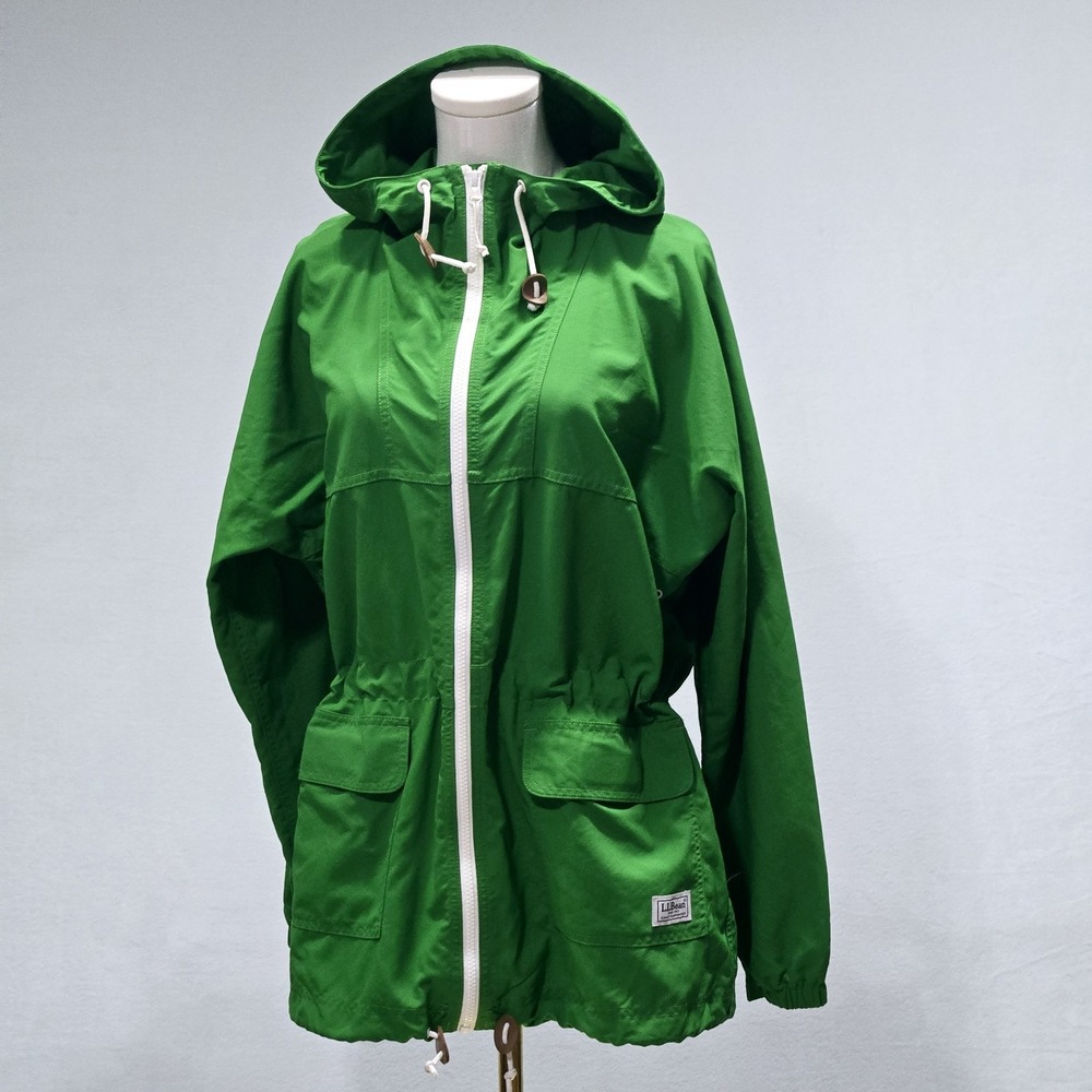 L.L. Bean Green Hooded Jacket